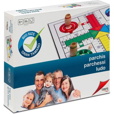 Gioco da Tavolo Parchis Cayro - Multicolore - Divertimento in Famiglia Gioco da Tavolo Parchis Cayro - Multicolore - Divertimento in Famiglia