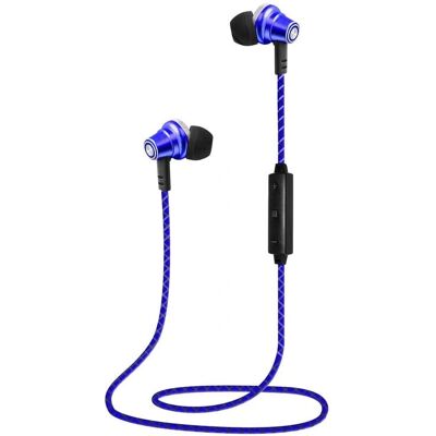 Auriculares inalámbricos LAUSON EH218 - Deportivos, In Ear, Azul Auriculares inalámbricos LAUSON EH218 - Deportivos, In Ear, Azul