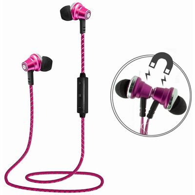Auriculares Inalámbricos Rosa LAUSON EH219 - auriculares Auriculares Inalámbricos Rosa LAUSON EH219 - auriculares