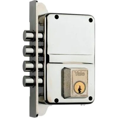 Cerradura Yale 8-0-hn - Anti-bloqueo, Doble cilindro, Apertura derecha Cerradura Yale 8-0-hn - Anti-bloqueo, Doble cilindro, Apertura derecha