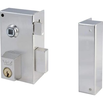 Yale cerradura 56b hn-60 niquel sobreponer - Cerradura Yale cerradura 56b hn-60 niquel sobreponer - Cerradura