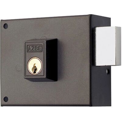 Cerradura de puerta forjada Yale/Azbe - Mano derecha Cerradura de puerta forjada Yale/Azbe - Mano derecha