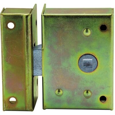 Fechadura de porta bicromatada Yale/Azbe - 812-bc/60 Fechadura de porta bicromatada Yale/Azbe - 812-bc/60