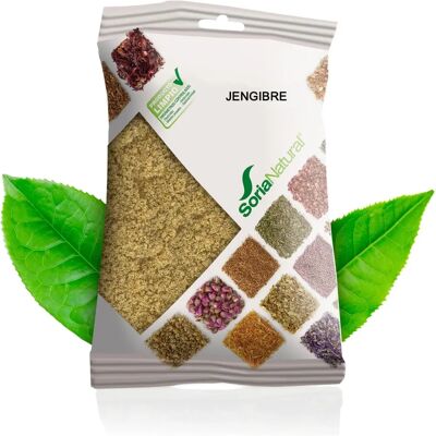 Jengibre Soria Natural - 75g - Orgánico, Cocina, Holístico Jengibre Soria Natural - 75g - Orgánico, Cocina, Holístico