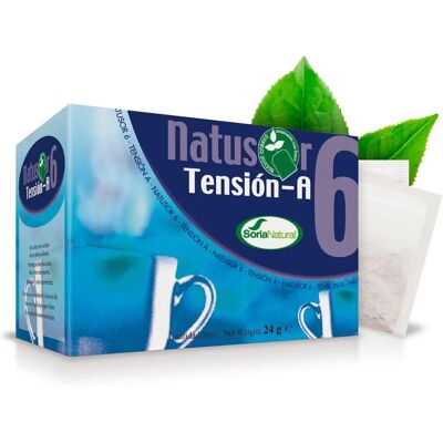 Soria Natural Natusor 06 Tensión-A Infusión Herbal para la Presión Arterial (20 uds.) Soria Natural Natusor 06 Tensión-A Infusión Herbal para la Presión Arterial (20 uds.)