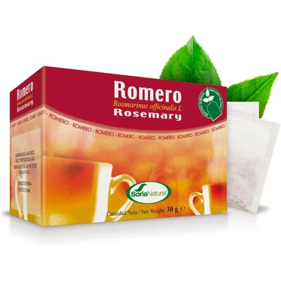 Soria Natural Té de hierbas romero (20 uds.) Soria Natural Té de hierbas romero (20 uds.)