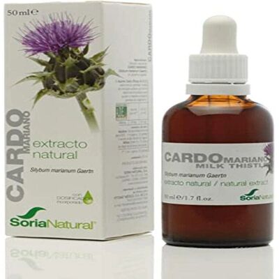 Soria Natural Extracto de Cardo Mariano - Suplemento para Higado Soria Natural Extracto de Cardo Mariano - Suplemento para Higado