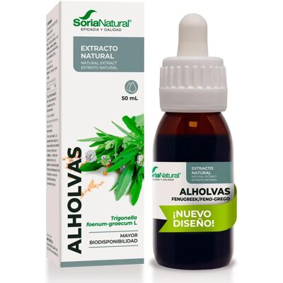 Soria Natural Fenugreek Extract - 50ml Herbal Liquid for Digestion & Vitality Soria Natural Fenugreek Extract - 50ml Herbal Liquid for Digestion & Vitality