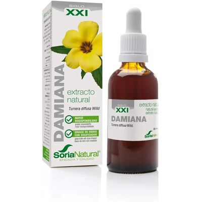 Soria Natural Damiana Extract - Kruidenextract Soria Natural Damiana Extract - Kruidenextract