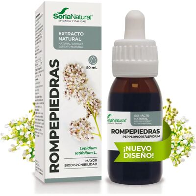 Extracto Rompepiedras Soria Natural - Remedio herbal para cálculos renales - 50ml Extracto Rompepiedras Soria Natural - Remedio herbal para cálculos renales - 50ml