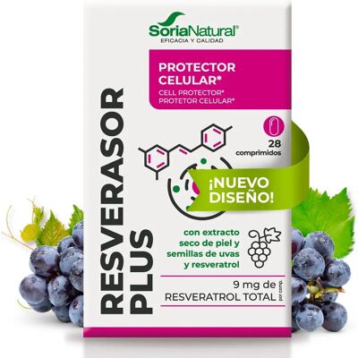 Soria Natural Resverasor Plus 134 mg - Antioxidatives Nahrungsergänzungsmittel Soria Natural Resverasor Plus 134 mg - Antioxidatives Nahrungsergänzungsmittel