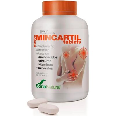 Soria Natural Reforçado Mincartil 180 Comprimidos - Suplemento Alimentar Soria Natural Reforçado Mincartil 180 Comprimidos - Suplemento Alimentar