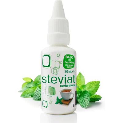 Édulcorant Steviat de Soria Natural - Extrait liquide de stévia - Publicité Édulcorant Steviat de Soria Natural - Extrait liquide de stévia - Publicité