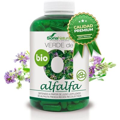 Soria Natural Green Alfalfa 630 Mg - Dietary Supplement Soria Natural Green Alfalfa 630 Mg - Dietary Supplement