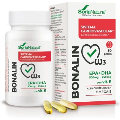 Soria Natural Bonalin Epa + Dha 30 Perlas - Suplemento alimentar Soria Natural Bonalin Epa + Dha 30 Perlas - Suplemento alimentar