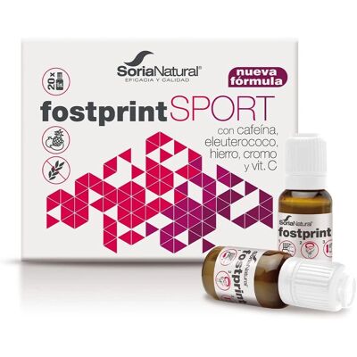 Soria Natural Fostprint Sport - Ampullen - Unisex - 20 Stück - Nahrungsergänzung Soria Natural Fostprint Sport - Ampullen - Unisex - 20 Stück - Nahrungsergänzung