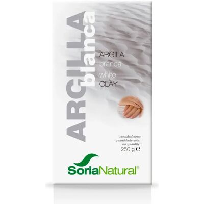 Soria Natural White Clay - Purifies skin and body - 250g Soria Natural White Clay - Purifies skin and body - 250g