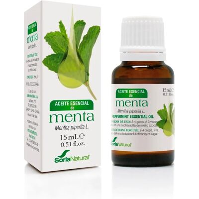 Soria Natural Minz-Ätherisches Öl 15 ml Soria Natural Minz-Ätherisches Öl 15 ml