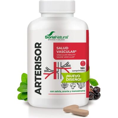 Soria Natural Arterisor Blood Pressure 180 Tablets - Blood Pressure Support Soria Natural Arterisor Blood Pressure 180 Tablets - Blood Pressure Support
