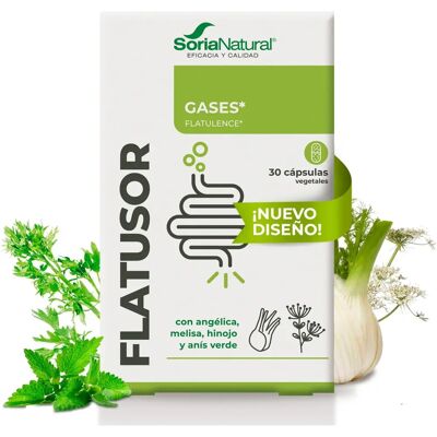 Soria Natural 17 C Flatusor - Digestive Supplement - 30 Capsules Soria Natural 17 C Flatusor - Digestive Supplement - 30 Capsules