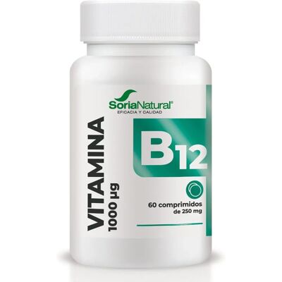 Soria Natural Vitamin B12 Supplement - 60 Tablets Soria Natural Vitamin B12 Supplement - 60 Tablets
