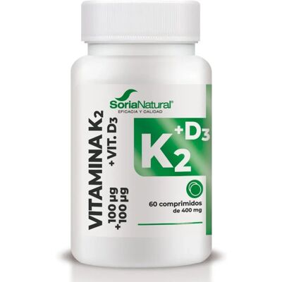 Soria Natural D3 + K2 Sustained Release - Vitamins & Minerals Soria Natural D3 + K2 Sustained Release - Vitamins & Minerals