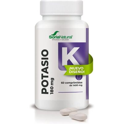 Soria Natural Potassium 180mg - Dietary Supplement Soria Natural Potassium 180mg - Dietary Supplement