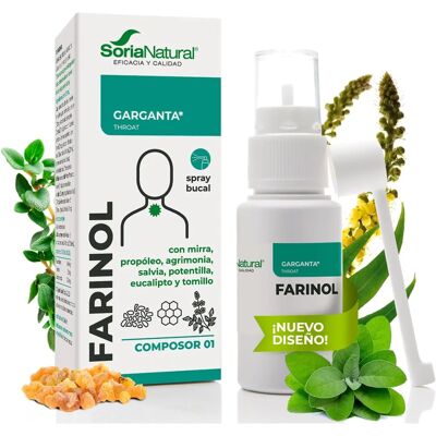 Soria Natural Farinol Komplex 30 ml - Hals Spray Soria Natural Farinol Komplex 30 ml - Hals Spray