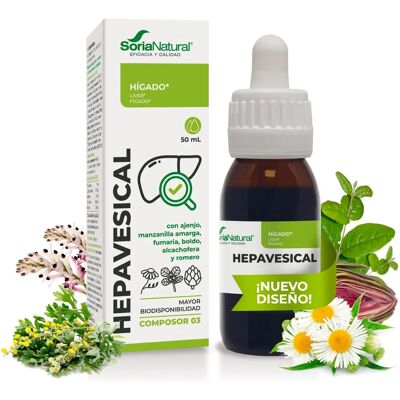 Soria Natural Composor 3 Complexo Hepavesical - Suplemento herbal Soria Natural Composor 3 Complexo Hepavesical - Suplemento herbal
