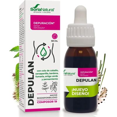 Soria Natural Depulan Complex 19 - Herbal Supplement - 50ml Soria Natural Depulan Complex 19 - Herbal Supplement - 50ml