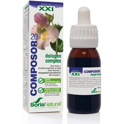 Soria Natural Composor 20 Dologen Complex - Muscle Relief & Joint Support Soria Natural Composor 20 Dologen Complex - Muscle Relief & Joint Support