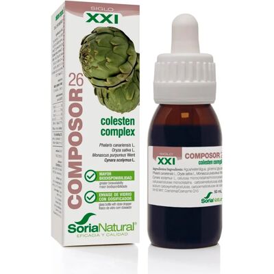 Soria Natural Composor 26 Cholesten Complex XXI Formel 50 ml Soria Natural Composor 26 Cholesten Complex XXI Formel 50 ml