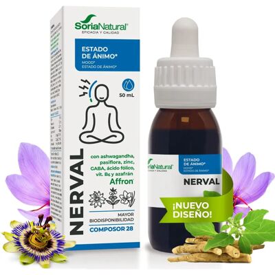 Soria Natural Composor 28 Nerval Complex 50 ml - Suplemento dietético Soria Natural Composor 28 Nerval Complex 50 ml - Suplemento dietético