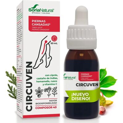Soria Natural Composor 40 Circuven - Herbal Supplement for Circulation Soria Natural Composor 40 Circuven - Herbal Supplement for Circulation