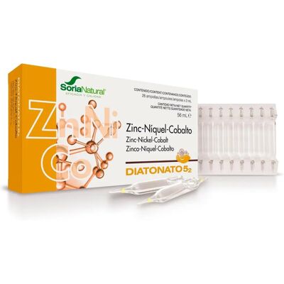Soria Diatonato 5/2 Zinc-Níquel-Cobalto - Suplemento Dietético Soria Diatonato 5/2 Zinc-Níquel-Cobalto - Suplemento Dietético