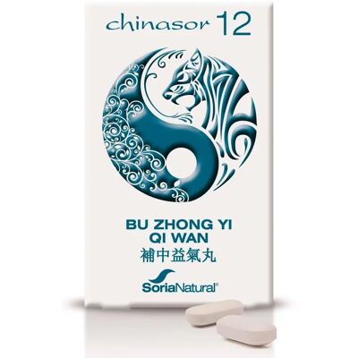 Soria Natural Soria Chinasor 12 Bu Zhong Yi Qi Wan - Suplemento herbal Soria Natural Soria Chinasor 12 Bu Zhong Yi Qi Wan - Suplemento herbal