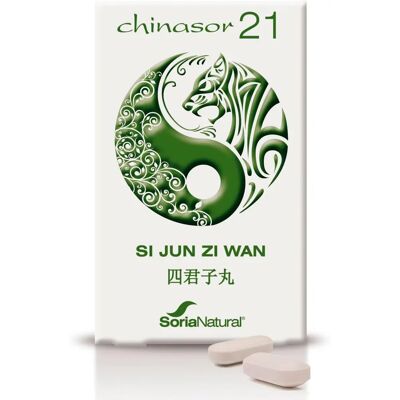 Soria Natural Soria Chinasor 21 Si Jun Zi Wan - Dietary Supplement Soria Natural Soria Chinasor 21 Si Jun Zi Wan - Dietary Supplement