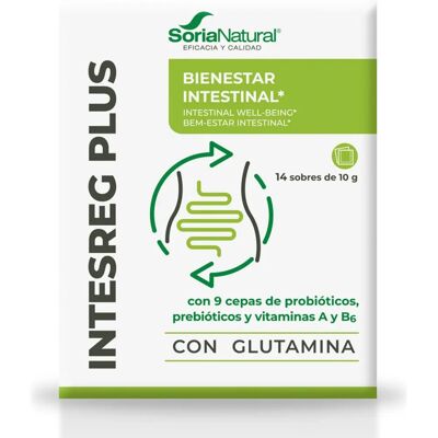 SORIA Soria Natural Intersreg Plus 14 Sobres - Complemento Alimenticio SORIA Soria Natural Intersreg Plus 14 Sobres - Complemento Alimenticio
