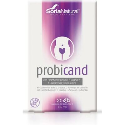 Soria Natural Probicand - 20 Capsules - Supports Vaginal and Digestive Health Soria Natural Probicand - 20 Capsules - Supports Vaginal and Digestive Health