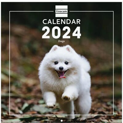 Calendario da parete 2024 Finocam Cani Calendario da parete 2024 Finocam Cani