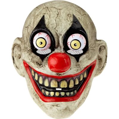 Masque de Clown Rubies avec yeux mobiles - Accessoire Halloween Masque de Clown Rubies avec yeux mobiles - Accessoire Halloween