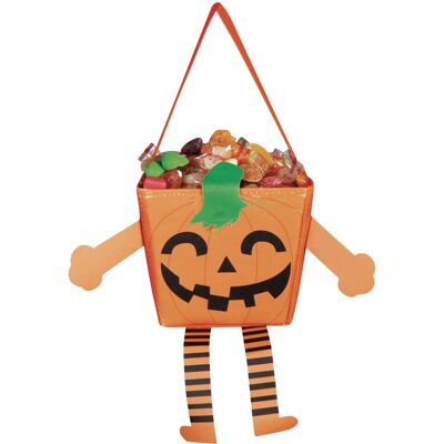 My Other Me - Pumpkin Bag - Orange - Smiling face - Bag My Other Me - Pumpkin Bag - Orange - Smiling face - Bag