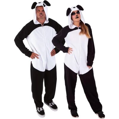 Déguisement de panda pour adultes - Fermeture éclair, capuche & queue - Publicité Déguisement de panda pour adultes - Fermeture éclair, capuche & queue - Publicité