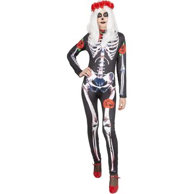 Brand Model - Skeleton Costume with Roses Brand Model - Skeleton Costume with Roses