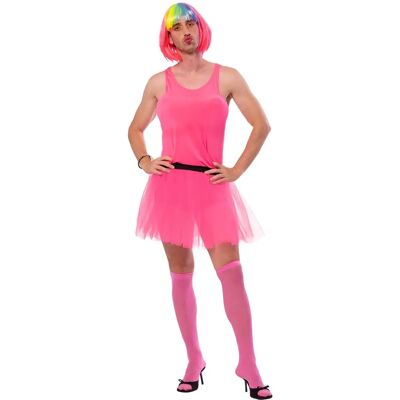 Rosa ballerina-kostym för män Rosa ballerina-kostym för män