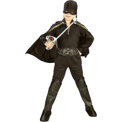 Déguisement Zorro pour Garçons - 110-120cm - Costumes - Publicité Déguisement Zorro pour Garçons - 110-120cm - Costumes - Publicité