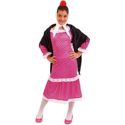 Costume fille DISFRAZZES - Taille 5-7 ans - Costume traditionnel Costume fille DISFRAZZES - Taille 5-7 ans - Costume traditionnel