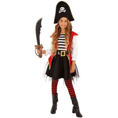 Déguisement de fille pirate DISFRAZZES - 8-10 ans Déguisement de fille pirate DISFRAZZES - 8-10 ans