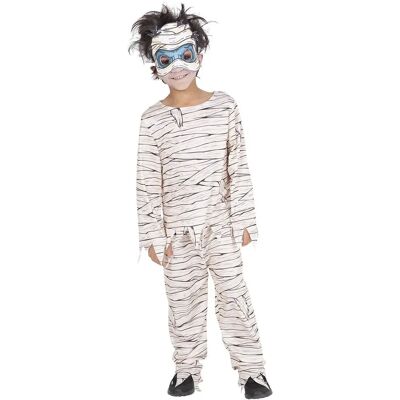 Barnmummiekostym med mask - Costume da Mummia Ancestrale Barnmummiekostym med mask - Costume da Mummia Ancestrale