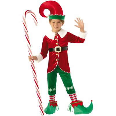 Deluxe tomte- och hjälparkostym för barn Deluxe tomte- och hjälparkostym för barn